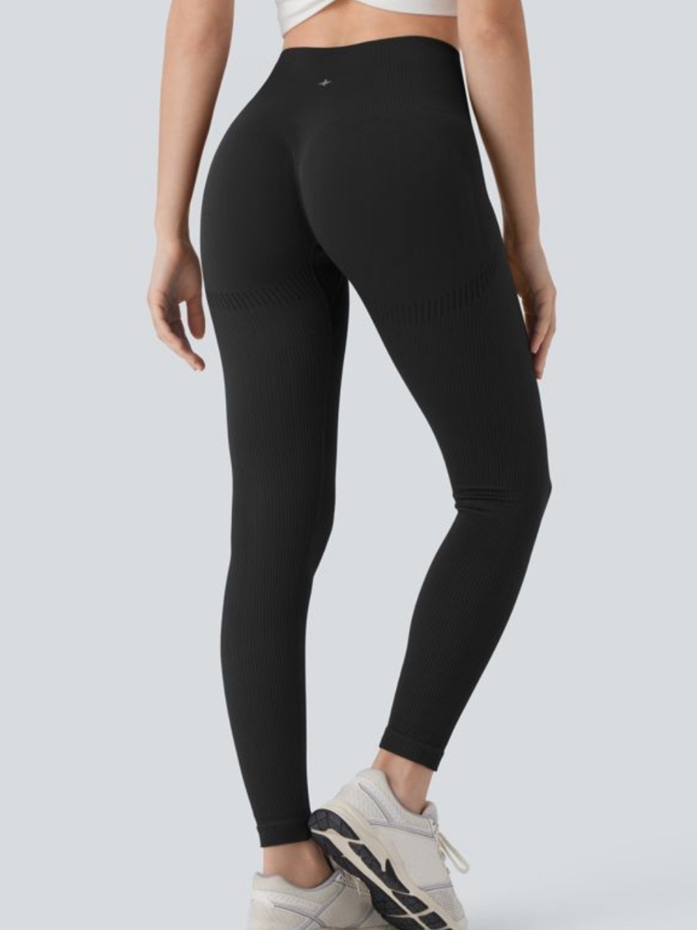 Seamless Flow High Waisted Tummy Control Butt Lifting 7/8 Leggings New